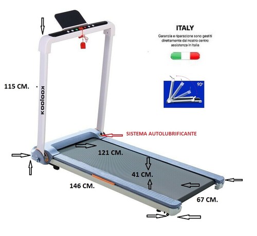Tapis roulant elettrico - tapis,